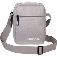 Bench. Umhängetasche Bench Tasche hellgrau Umhängetasche klein (Umhängetasche), Damen, Jugend Umhängetasche Polyester, hellgrau ca. 17cm x ca. 23cm