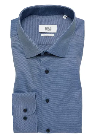 ETERNA - Hemd : Modern Fit blau - Gr. - 41
