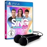 Let's Sing 2020 mit deutschen Hits + 2 Mics Playstation 4