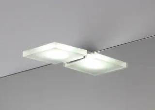 Koh-i-Noor Spiegelleuchte mit LED-Licht. Anbringung an der oberen Spiegelkante, 7905 7905