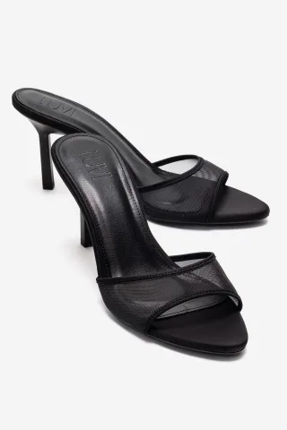 Monroe Stiletto Mesh Sandale