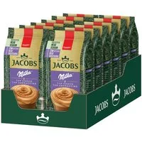 JACOBS Kaffee Löskaffee TYP CHOCO CAPPUCCINO 12 x 400 g Beutel mit Milka®* Geschmack, (Packung, 12er Pack)