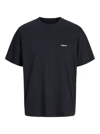JACK&JONES - JORPAROS EASTER SKETCH TEE SS CREW N LN Black - Gr. - M