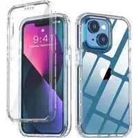 Wisam Smartphone-Hülle iPhone 13 Full Cover Silikon 6.1" TPU 360° Transparent Schutzhülle 15,49 (6,1 Zoll)