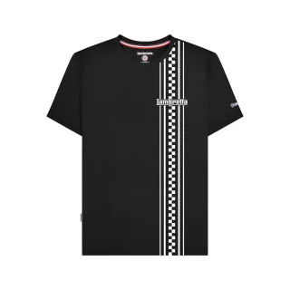 Lambretta - T-Shirt für Herren, Zweifarbig (Schwarz)