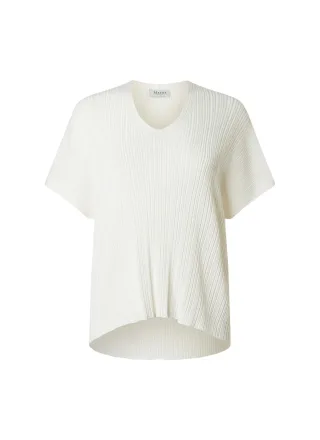 MAERZ Muenchen - Pullover V-Neck 1/2 Arm off white