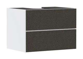 Hansgrohe Xevolos E Waschtischunterschrank Mattweiß 780/550 mit 2 Schubkästen für Konsole mit Aussch 54187660