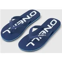 O'Neill PROFILE LOGO SANDALS Zehentrenner Sommerschuh, Sandale, Schlappen, mit Gummilaufsohle