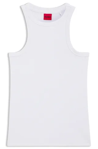 HUGO RED Womenswear - The Plain Tank White - Gr. - XL