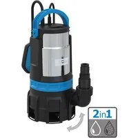 Güde Schmutzwasserpumpe Kaltwasserpumpe Tauchpumpe GS 750.1 Kombitauchpumpe 2in1 750W 9m