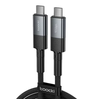 Toocki TQ-X67A PD240W Type-C to Type-C Cable Support 8K@60Hz 40Gbps PD3.1 Fast Charging Data Transmission Tinned Copper