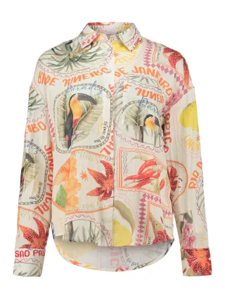 Zabaione - Blouse Tr44opicana - Gr. - L