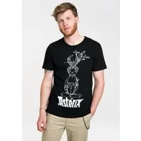 LOGOSHIRT T-Shirt Asterix der Gallier mit lizenzierten Originaldesign