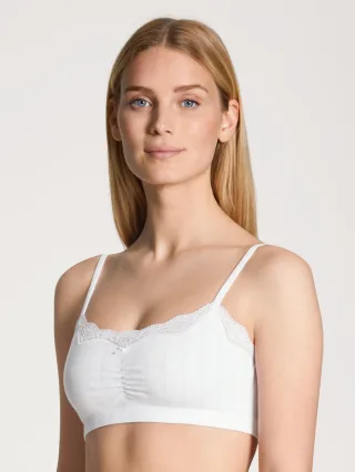 CALIDA - DAMEN Bustier weiss - Gr. - S
