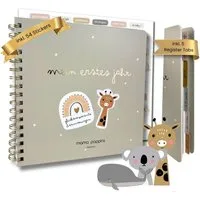 Mama Poppins Germany Tagebuch Babyalbum Mein 1. Jahr zum Ausfüllen, Babytagebuch