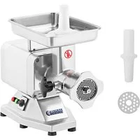 Royal Catering Fleischwolf 220 kg/h Ladenwolf Elektrischer Wolf Edelstahl 2 Messer 1100 W, 1100 W