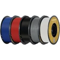 KINGROON Filament 3D-Drucker PETG Filament 1,75mm, 5kg, 5 Farben 3D-Druckmaterialien Hohe Festigkeit, Einfach zu Drucken