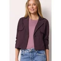 STREET ONE STUDIO Blouson aus softem Materialmix