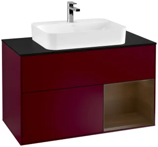 Villeroy & Boch Waschtischunterschrank Finion G37 1000x603x501mm Wandbel WT mit., G372GNHB G372GNHB