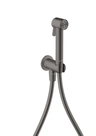 Hansgrohe Bidette Handbr. Axor Bidette Showers f.Kaltwasser rund m.Schlauch 1250mm brushed black c 29240340