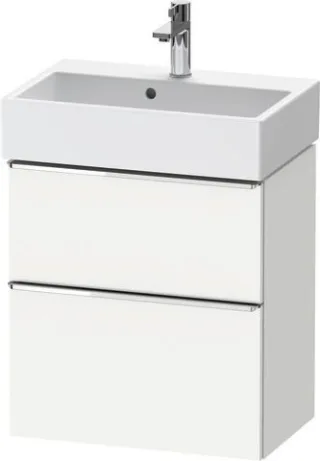 Duravit D-Neo Waschtischunterbau wandhängend Weiß Matt 584x372x625 mm - DE4329010180000 DE4329010180000
