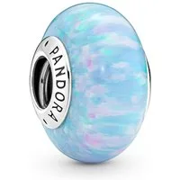 Pandora Bead 791691C01, Muranoglas Opalisierendes Meeresblau