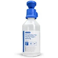 FLEXEO Erste-Hilfe-Set Augenspülflasche Phosphatpufferlösung 250ml, (1 St), Augendusche