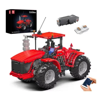Mould King 17081 17082 Technical Car Toys The RC Challenger Ariculated Tractor Building Block Engineering Truck Brick Ki