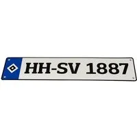 VertriebsArena GmbH Wanddekoobjekt HSV Deko Kennzeichen