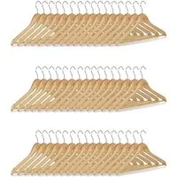 relaxdays Kleiderbügel Set, (48er Set, 48-tlg), 48er Pack