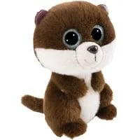 GLUBSCHIS Otter Olly 15cm schlenkernd, Kuscheltier braun