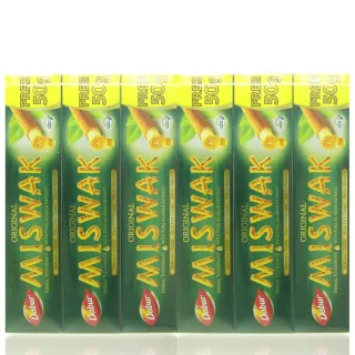 Dabur Kr?uter Zahnpasta MISWAK 1020g - 6x 170g