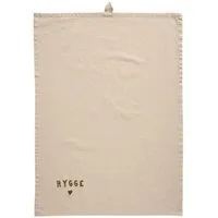 Ib Laursen Geschirrtuch Ib Laursen Geschirrtuch Tradition Hygge Braun (50x70cm)