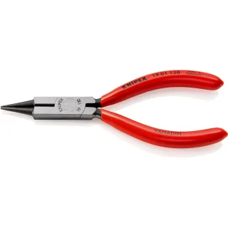 KNIPEX Rundzange mit Schneide (Schmuckbiegezange) 130 mm schwarz atramentiert - 1901130