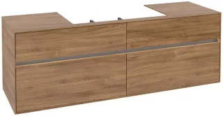 Villeroy & Boch Waschtischunterschrank Collaro C028B0 1600x548x500mm mit Beleuchtung C028B0RH