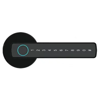 RAYKUBE M5 Tuya BLE Smart Fingerprint Door Lock Electronic Lock with Password/Key/Card/Tuya APP Unlock Smart Doorlock