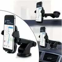 MidGard Smartphone-Halterung Auto Handy-Halterung ideal für Armaturenbrett oder Windschutzscheibe