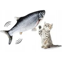 KomfortHome Tier-Beschäftigungsspielzeug Tier-Beschäftigungsspielzeug Katzenspielzeug Catch 'n play Fish
