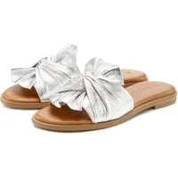 LASCANA Mule, Sandale, offener Schuh, Sommerschuh, Pantolette aus Leder