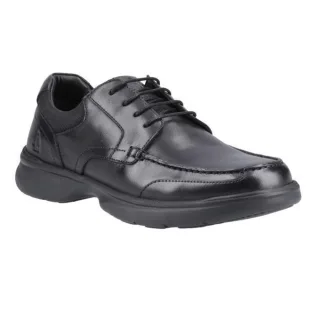 Hush Puppies - "Hugh" Freizeitschuhe für Herren, Leder (Schwarz)