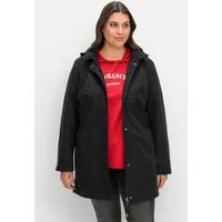 Sheego Allwetterjacke Outdoorjacke Langarm