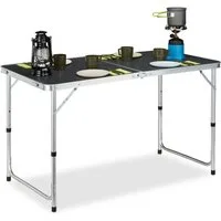 relaxdays Campingtisch klappbar