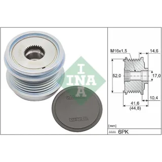 Ina Generatorfreilauf Audi Cupra Ford Seat Skoda VW 535034310