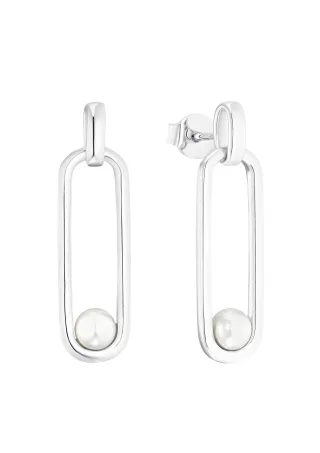 s.Oliver - Ohrringe silber - Gr. - 0