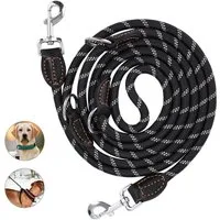 SinLaw Hundeleine Nylonleine, 3 Meter lange verstellbare Leine für große Hunde, (1-tlg), Hundeleine 3m aus Nylon verstellbar, für große Hunde