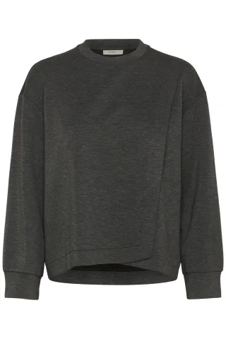 Sweatshirt GidaIW Baggy fit dark grey