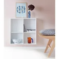 Hammel Furniture Regal Mistral, Hochwertig Hängeregal, Wandregal, Verstellbar Einlegeböden, B:70 cm, T:27 cm, anpassungsbar Designmöbel