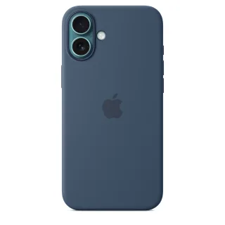 Apple iPhone 16 Plus Silikon Case mit MagSafe ? Denim | myya3zm/a | Cover - Apple