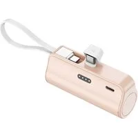 AeroAxis 2 in 1 5000mAh Powerbank Tragbar Ladegerät Externer Akku für Handy Powerbank 5000 mAh, Kompakt & Leicht, Ideal für Reisen,Outdoor