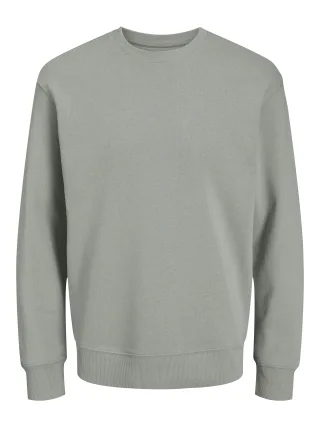 JACK&JONES - JJESTAR BASIC SWEAT CREW NECK NOOS ultimate grey - Gr. - S